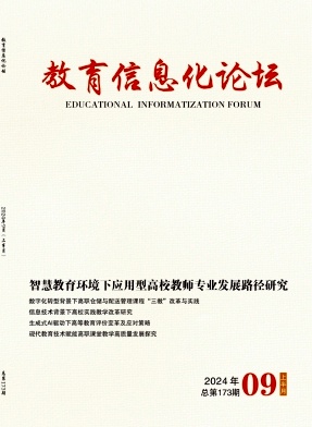 《教育信息化论坛》2024年09期目录