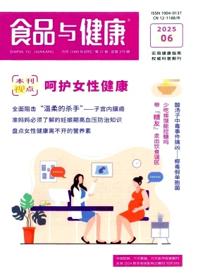 《食品与健康》2025年06期目录