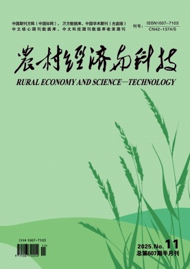 《农村经济与科技》2025年11期目录